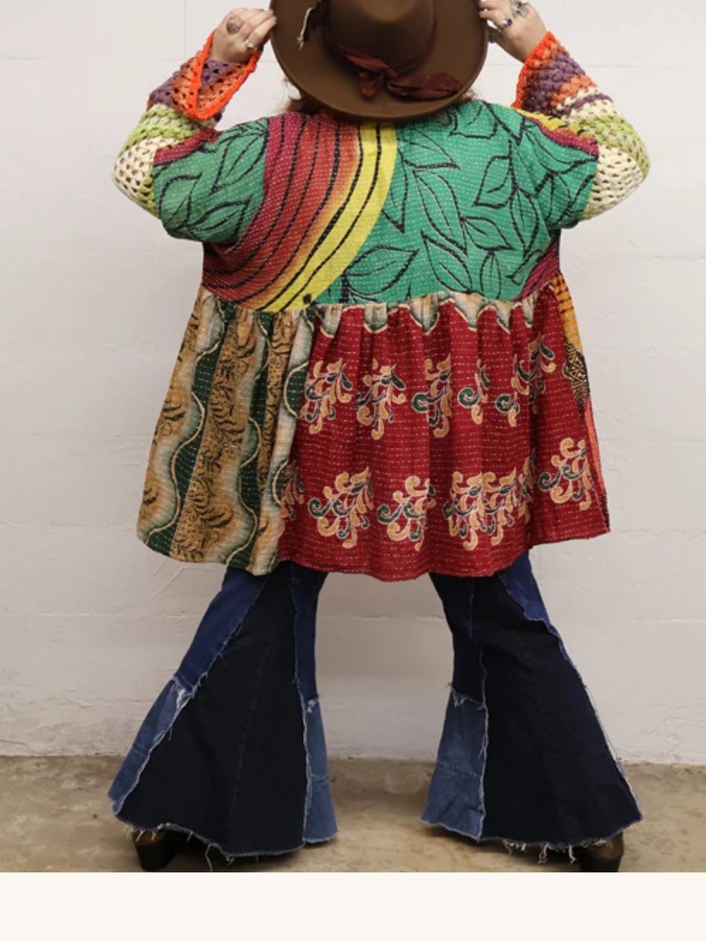 Kantha Bae Pareo daydreamer button down mini dress - Picture 7 of 7